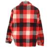 sportland 50s 60s vintage Gingham Check Pattern Zip jacket Reddish Men's Used
