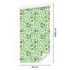 Clover Wallpaper Mint and Green for Living Room and Bedroom 50x1000