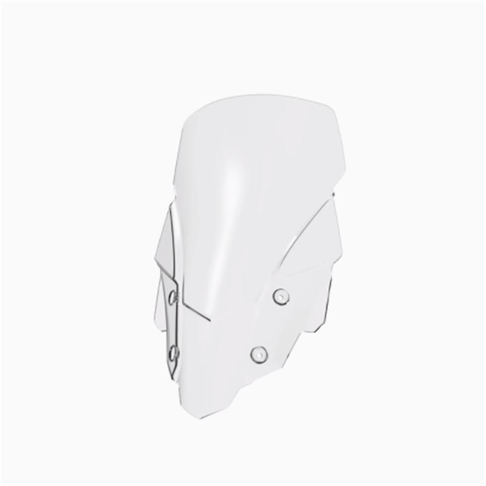 For HONDA XL 750 Transalp Motorcycle Modified Front Windshield Deflector with Raised Thickened Windshield Increase Accessories