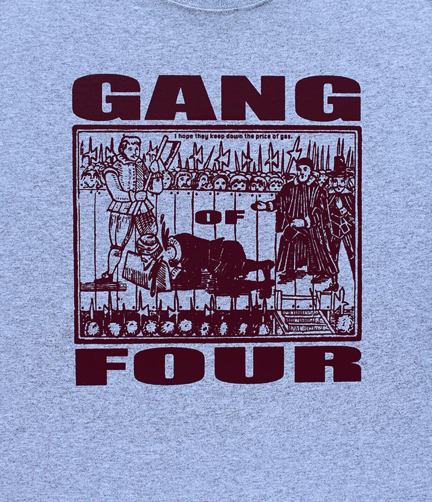Gang of Four Music For Lovers Gray T-Shirt Cotton Full Size