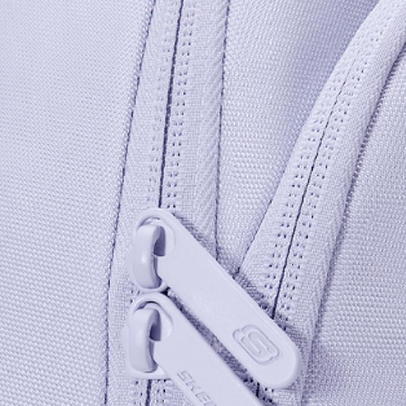Skechers Classic Logo Large Capacity Backpack Unisex Backpack Stone-Purple L325U053-00FW