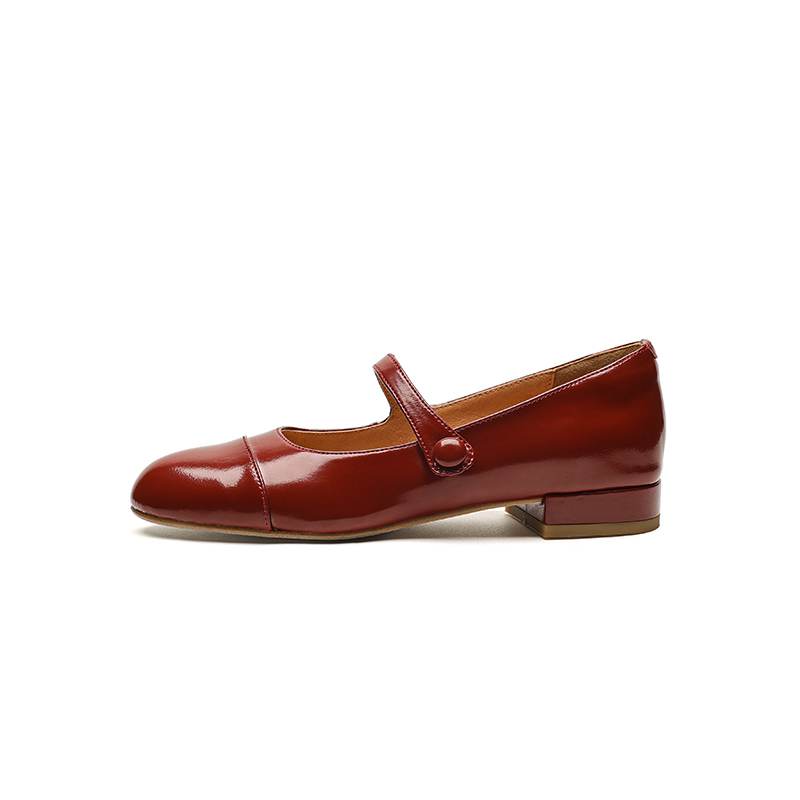 Krazing Pot Летняя обувь на низком каблуке из коровьей кожи с круглым носком, женские туфли Мэри Джейн с пряжкой и ремешком