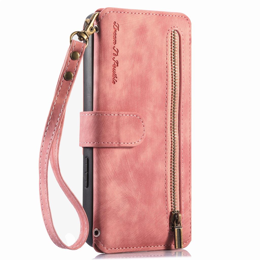 3-in-1 Luxury Leather Wallet Case for Samsung A13/A14/A15/A17...S21/S22/S23...w/ Stand, Shockproof, RFID, Multi-Slot & Zipper