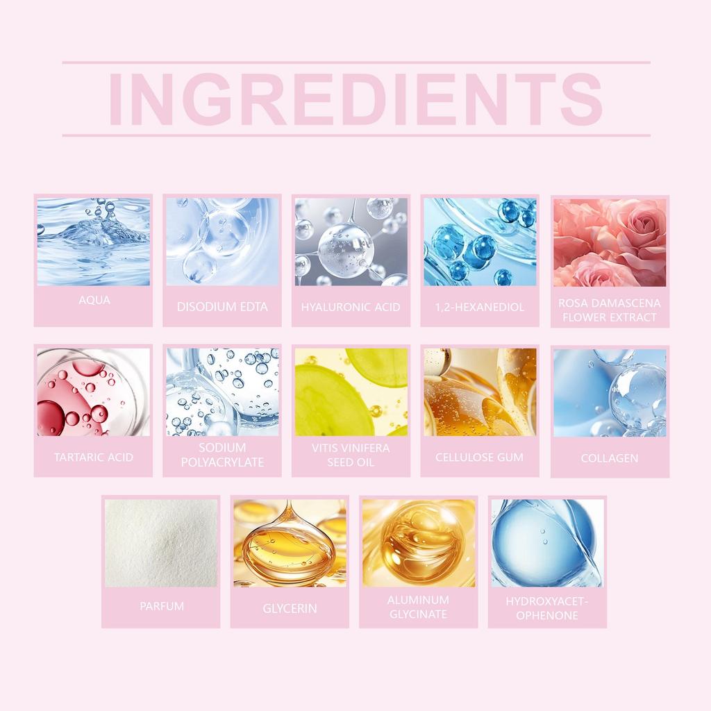 Увлажняющая коллагеновая маска Gentle Hydrating Увлажняющая мягкая нежная маска для ухода за кожей 3 мл