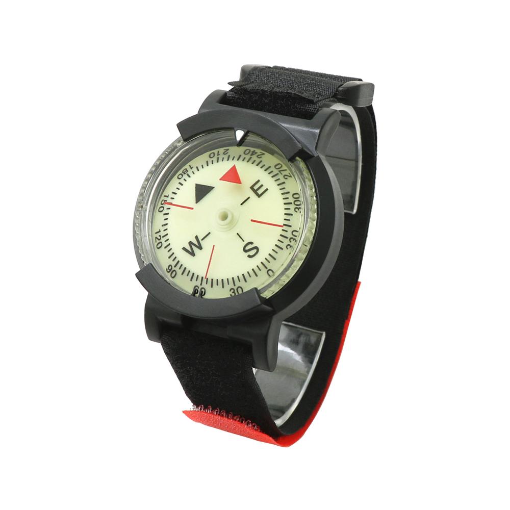 50M Underwater Diving Compass Luminous Dive Wrist Compass Waterproof Navigation Tool for Diving Camping Cycle Outdoor