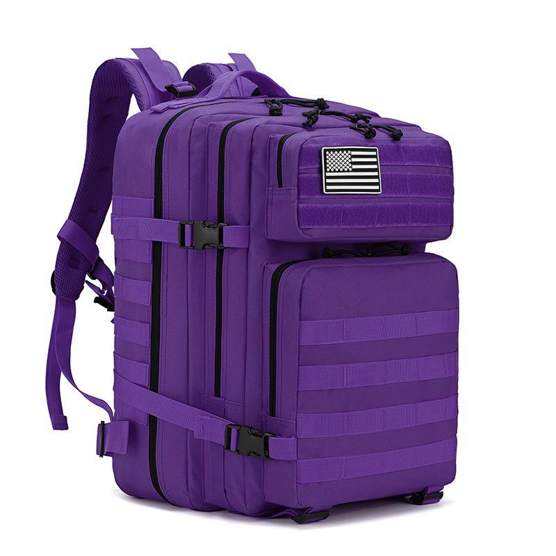 Men's 45L Waterproof Outdoor Tactical Backpack - Large Capacity for Sports & Travel