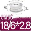 Двусторонний плоский шкив ГРМ: 5M50 Зубьев, Варианты ширины 11/16/21/27AF, Диаметр отверстия 8-30.