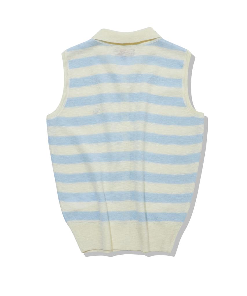 PENFIELD Knit Collared Sleeveless Ivory_Fs2Ne65F