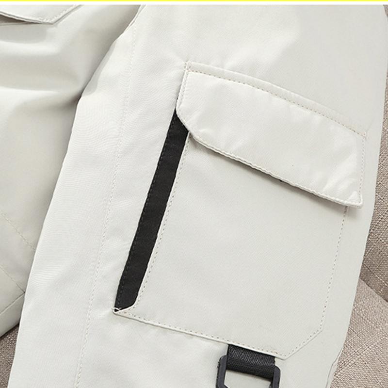 Свободная пуховая куртка с меховым воротником и меховым воротником, женская куртка средней длины для пар, утепленная зимняя одежда для мужчин и женщин в одной версии