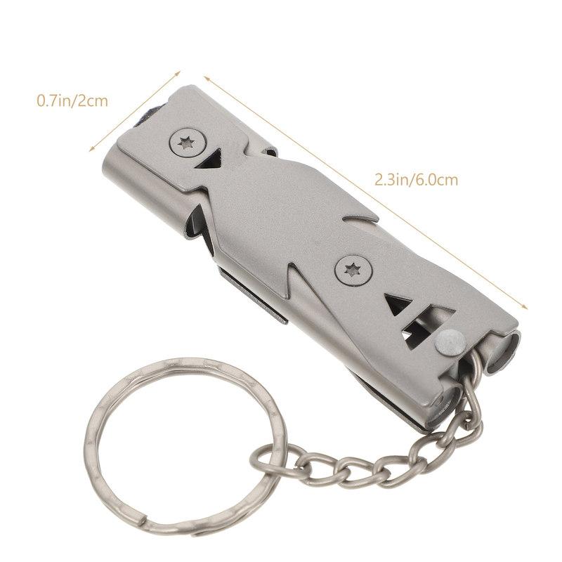 Stainless Steel Bird Whistle for Pigeon Training and Parakeet Loud Clear Safe Hearing Friendly Portable Hanging Design