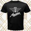 Черная футболка унисекс с логотипом Austin Retro Classic Car