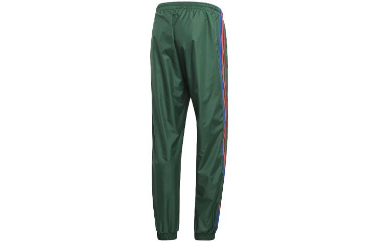 adidas Оригинальные вязаные спортивные штаны мужские зеленые GE0843