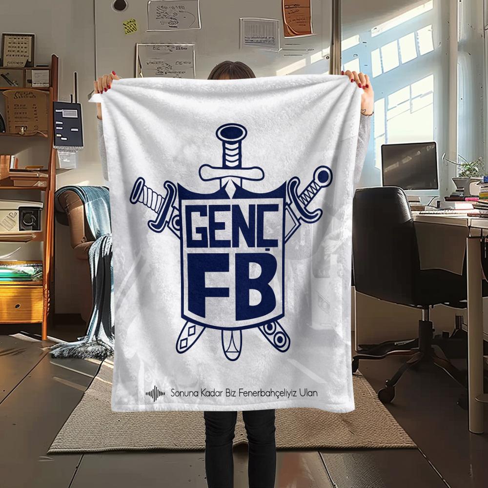 Fenerbahçe Youth Print Flannel Blanket, High quality Comfortable for All Seasons, Home Decor, Warmth and Comfort
