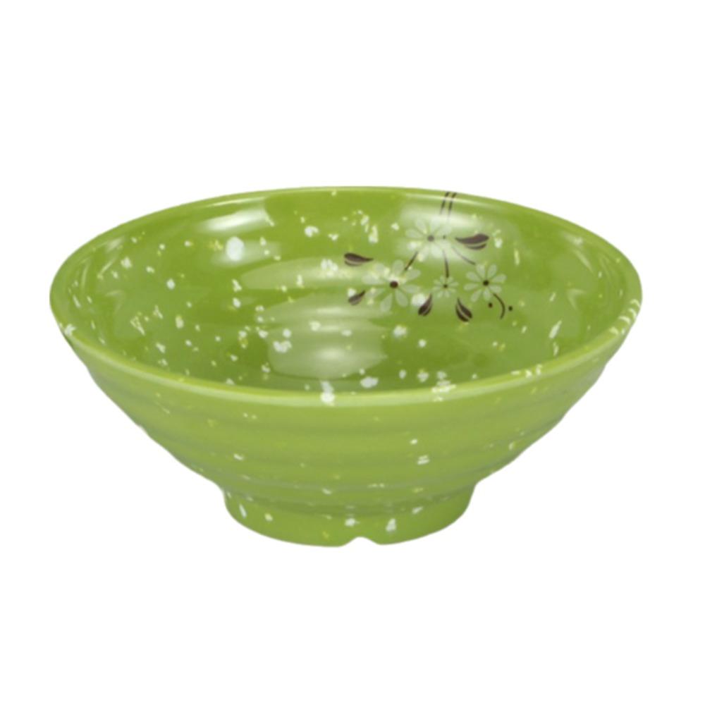 Красно-черная миска для рамена, меламиновая суповая миска, столовая посуда, фруктовая салатница, реклама