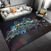Water Droplet Pattern Rug Abstract Creative Art Carpet Living Room Bathroom Floor Mat Yoga Mats Bedroom Home Decor Doormat