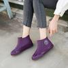 Fashion Outer Wear Junior High School Students Rain Shoes Wear-resistant Non-slip Treading Water Martin Boots Beautiful Cute Trend Water Shoes