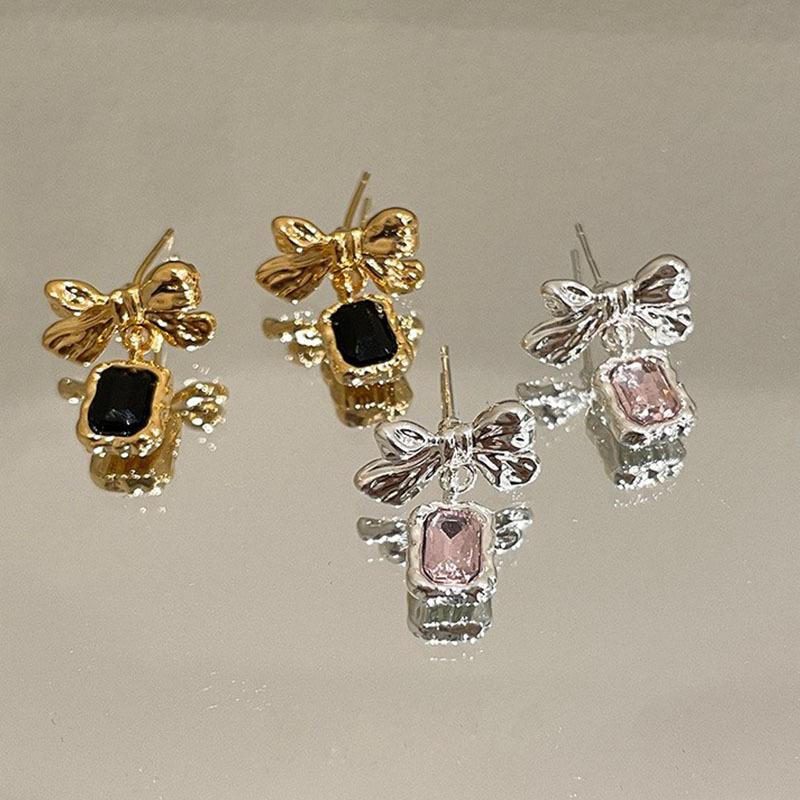 Темпераментные серьги с цирконом и кристаллами-бабочкой, легкие, роскошные и продвинутые модные универсальные серьги