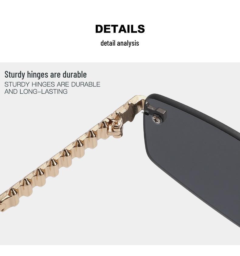 Мужские ретро-солнцезащитные очки Jackson Wang 'Кошачий глаз' - Защита от УФ, Металлическая оправа, Европейский и американский стиль 'Плохого парня'.