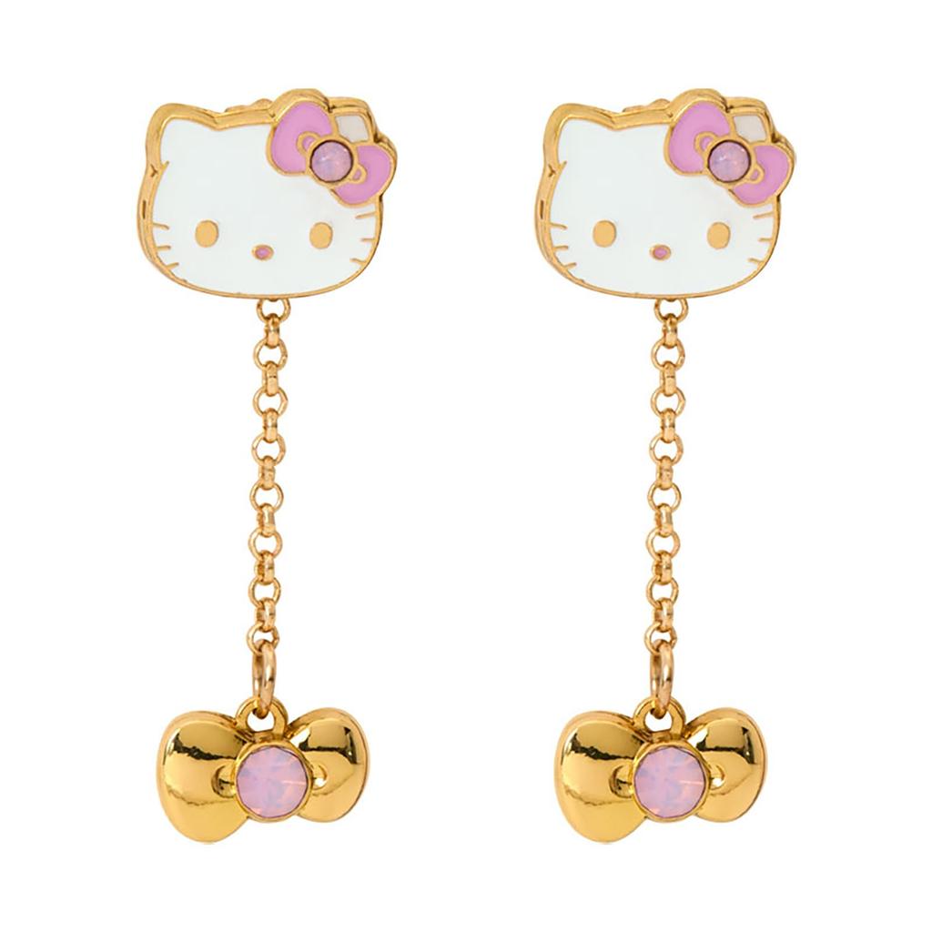 Sanrio Серьги Любовь Привет Привет Китти Розовые 925659 (САНРИО) (Я Китти)