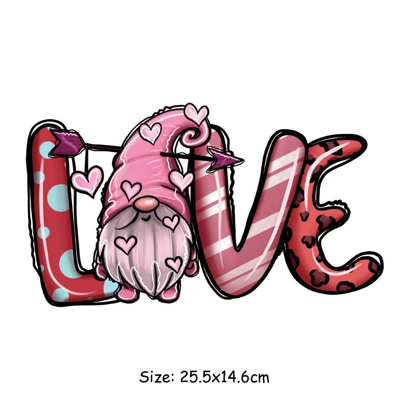 Нашивки для одежды для влюбленных, наклейки для одежды с Днем Святого Валентина, Parches Ropa, теплопередача, для мужчин и женщин, DIY, гладильная нашивка, новинка