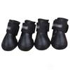 4Pcs Pet Shoes Dog Waterproof Rain Boots Booties Rubber Shoes Candy Colors