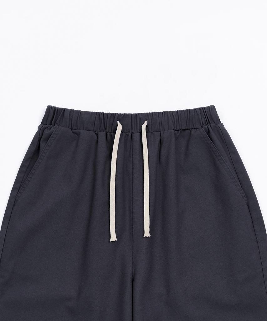 TOFFEE WOMEN W Linen Easy Pants (Navy)