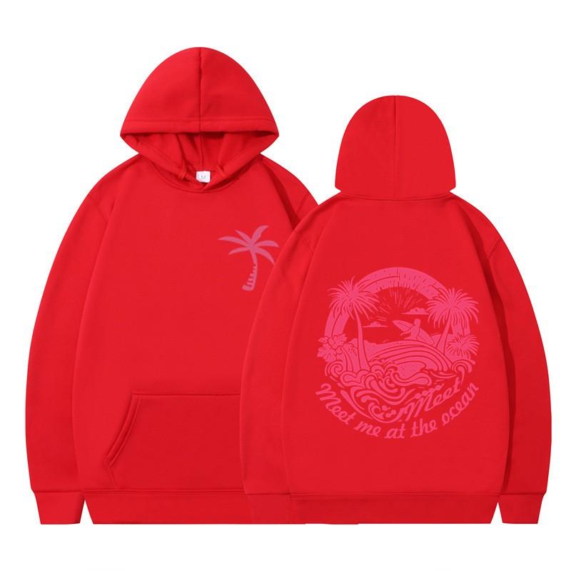 Mens Oversized Drop Shoulder Hooded Sweatshirt Loose Fit Casual Streetwear Winter Cotton Blend