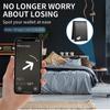 Мужской RFID кошелек с защитой от кражи, с несколькими отделениями и держателем для карты AirTag