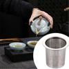 304 Stainless Steel Glass Kettle Tea Dregs Etching Filter