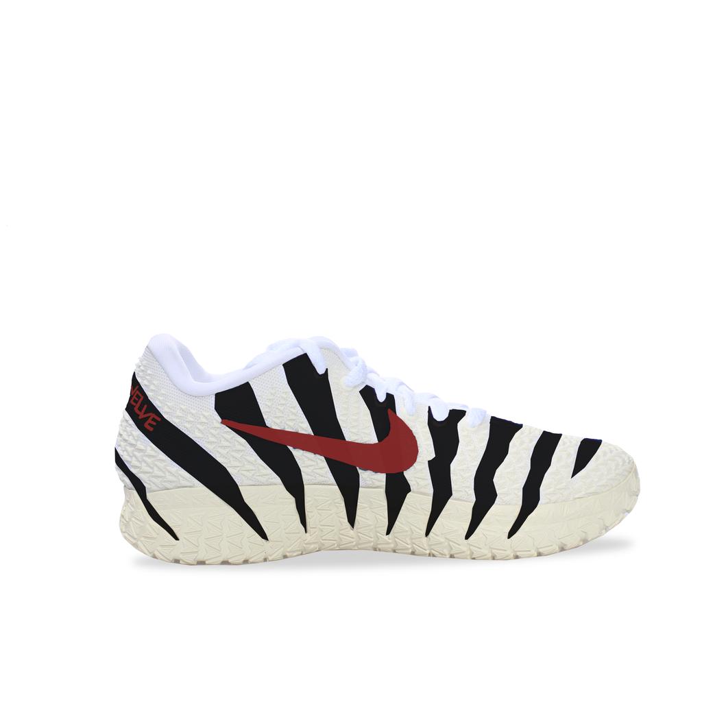 Nike Ja Morant 3 Abrasion Resistant Low top Basketball Shoes Unisex White Black HF2794-101(Team1180-)