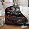 Dragon Cartoon Blankets Dragon Blanket Anime Dragon Flannel Blankets Sofa Bedspread Soft Warm Blankets Kids Blankets Home Decor