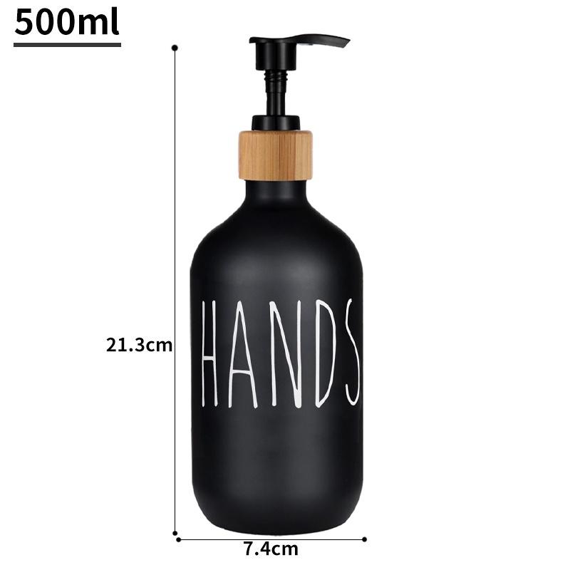 Диспенсер для мыла для рук и мытья посуды с насосом, бутылка для мыла для фермерского дома, кухонного стола, ванной комнаты, декор, организация 500 мл MIT