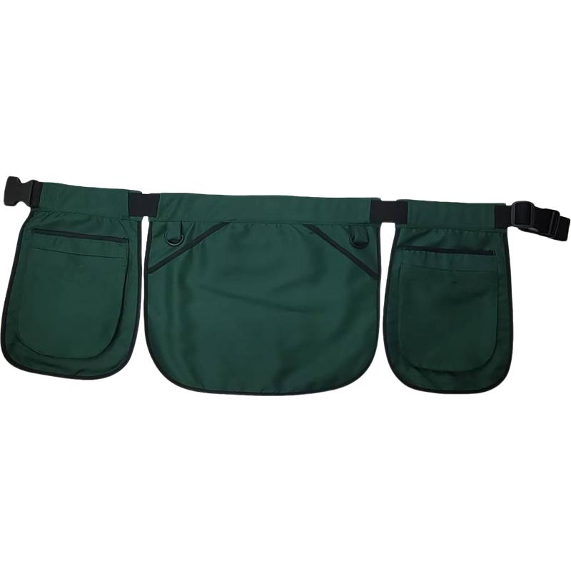 Oil-Resistant Waist Pack with Ethnic Patterns for Camping Large-Capacity Design