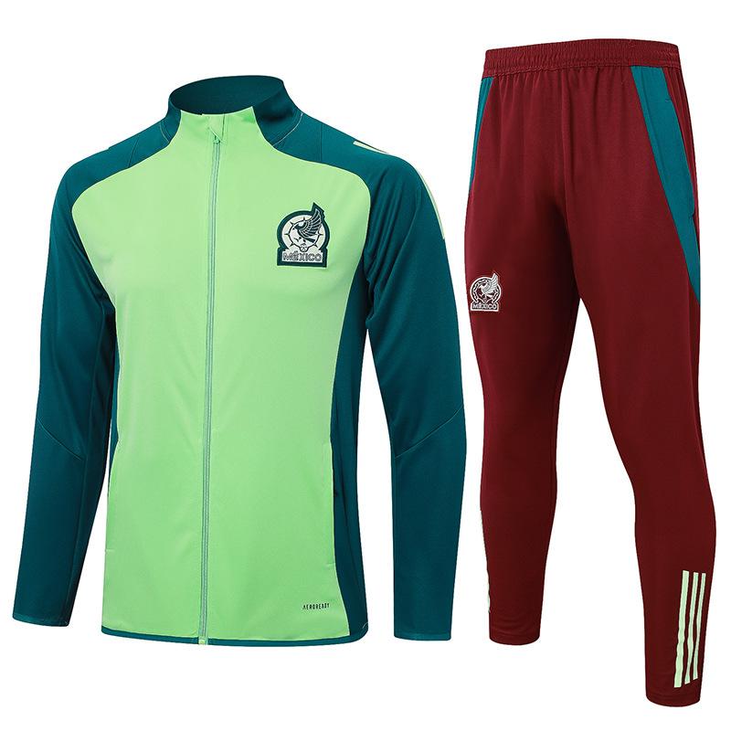 2024 country captain zipper Argentina Portugal Italy Brazil Germany warm-up jersey football jersey