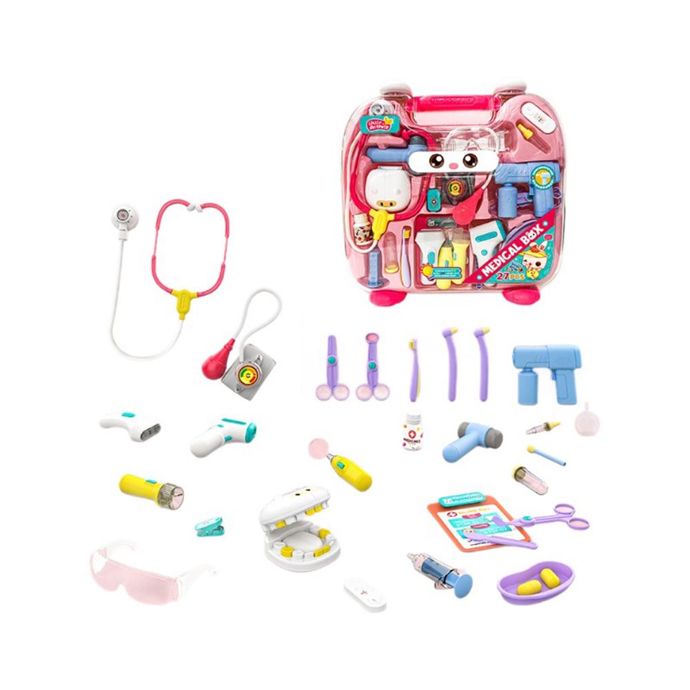 Doctor Kit For Kids Pretend Doctor Playset Simulation Medical Kit Learning Educational Toys Gifts For Girls Boys