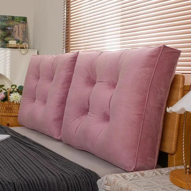 Модная большая спинка, съемная поясничная подушка, квадратная диванная подушка, удобные прикроватные подушки, подушки, декор для дома
