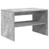 VidaXL Meuble TV gris béton 60x40x40 cm bois d'ingénierie, unité TV, console TV, banc TV, meuble de télévision, meuble 859103