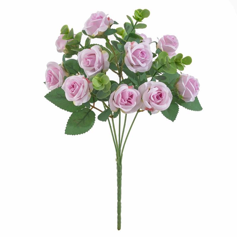 Small Rose Artificial Bouquet For Photography Props House Decoration Fashion