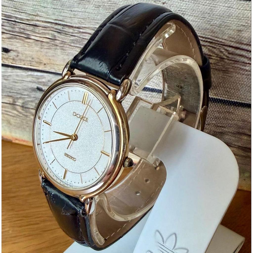 Used SEIKO DOLCE Quartz Watch Unisex with Engraving
