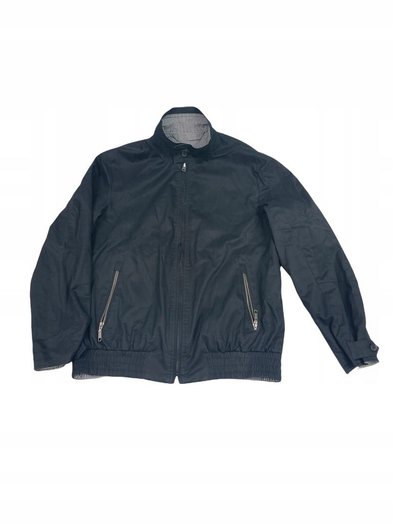 Reversible Black and Gray Men's Jacket NICCOLINI M - Used