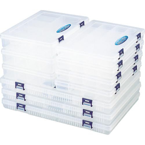 Ringstar Super Pitch Clear L300 X W206 X H39mm with 8 Dividers SP-3200D