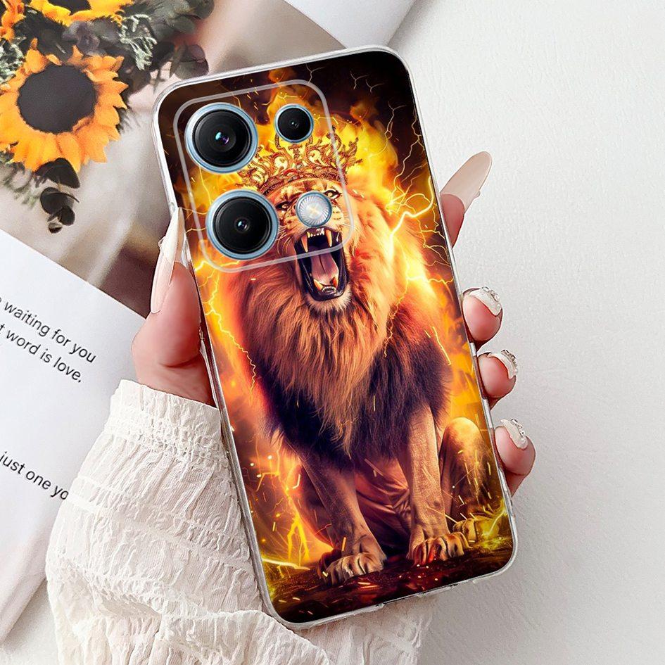New Case For Xiaomi Redmi Note 14S Cover 2025 Popular Cartoon Astronaut Soft Silicone Clear Cover For Redmi Note14s 4G Shell New
