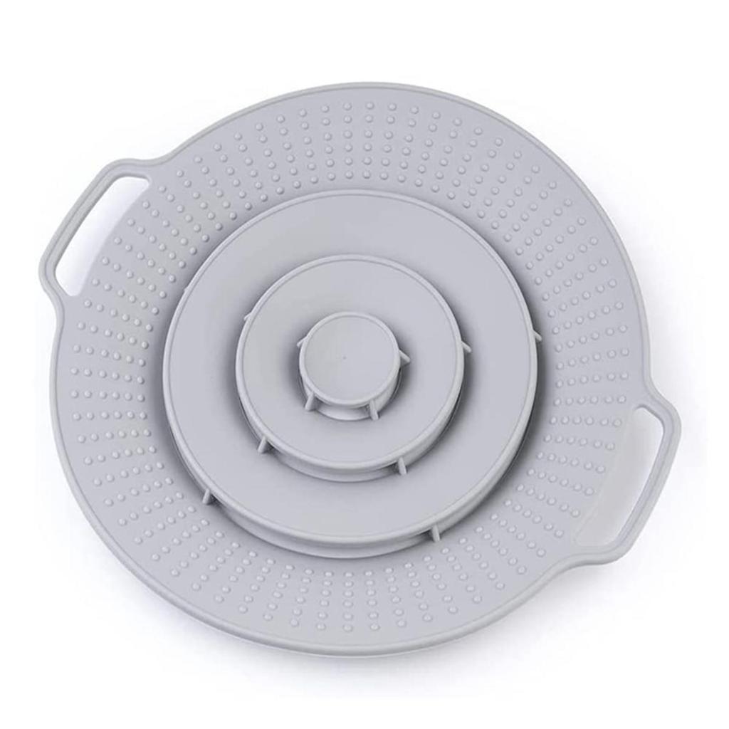 Universal Silicone Spill-proof Pot Lid Cookware Anti-splash Lid Kitchen Anti Overflow Protect Utensil Reusable Pot Pan Cover