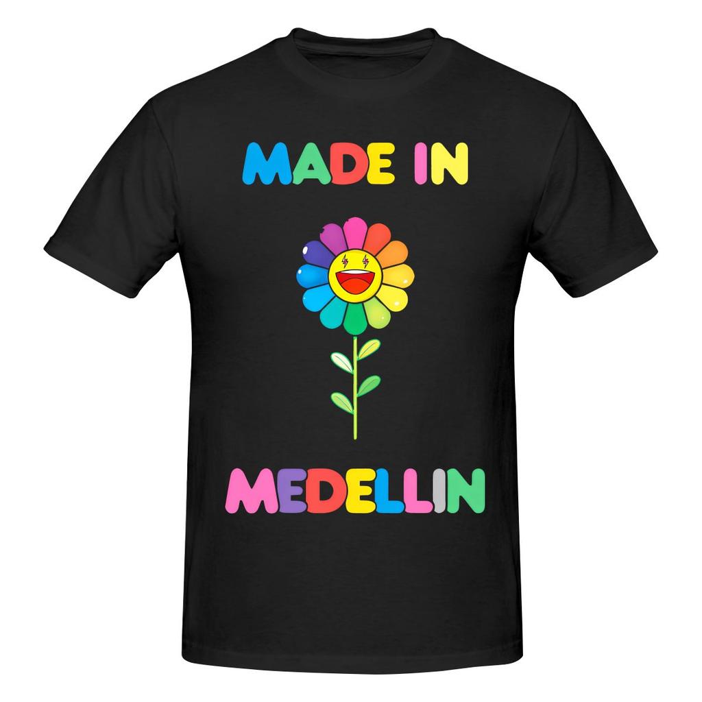 Funny Jbalvin Made In Medellin Unisexs Printed Tshirt Unisex T Shirtblouse