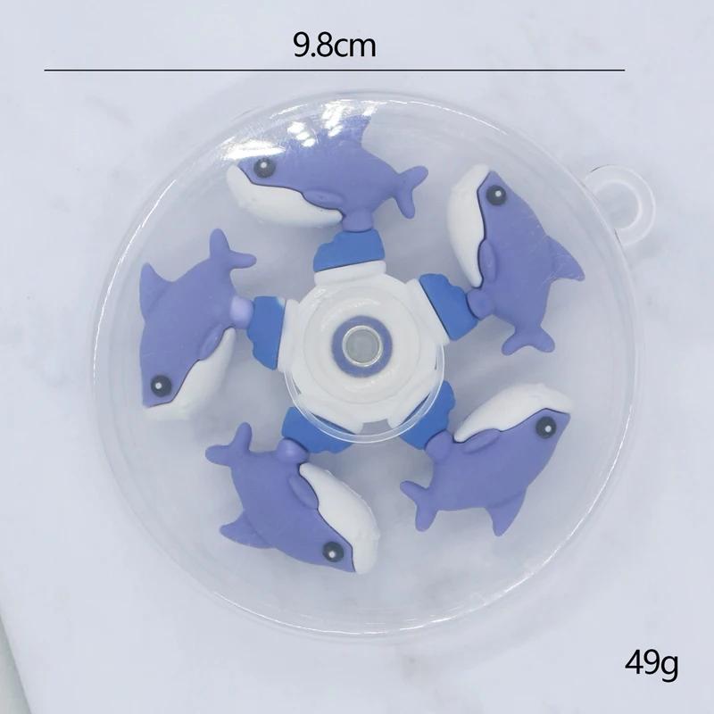 Игрушки-антистресс для мозга Hand Spinner EDC Сенсорные игрушки для снятия стресса Акула Tung Tung Игрушка для Сахура Снятие стресса для взрослых Подарки на день рождения