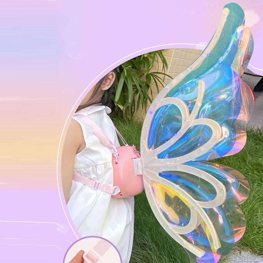 Creative Electric Elf Wings Costume Fluttering Wings Baby Girl Wing Toys Birthday Gift