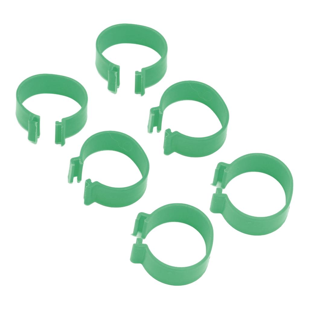100 шт. Кольцо для ног птицы Открытый тип Пряжка Разведение Курица Утка Гусь Кольцо для ног Аксессуар для курицы