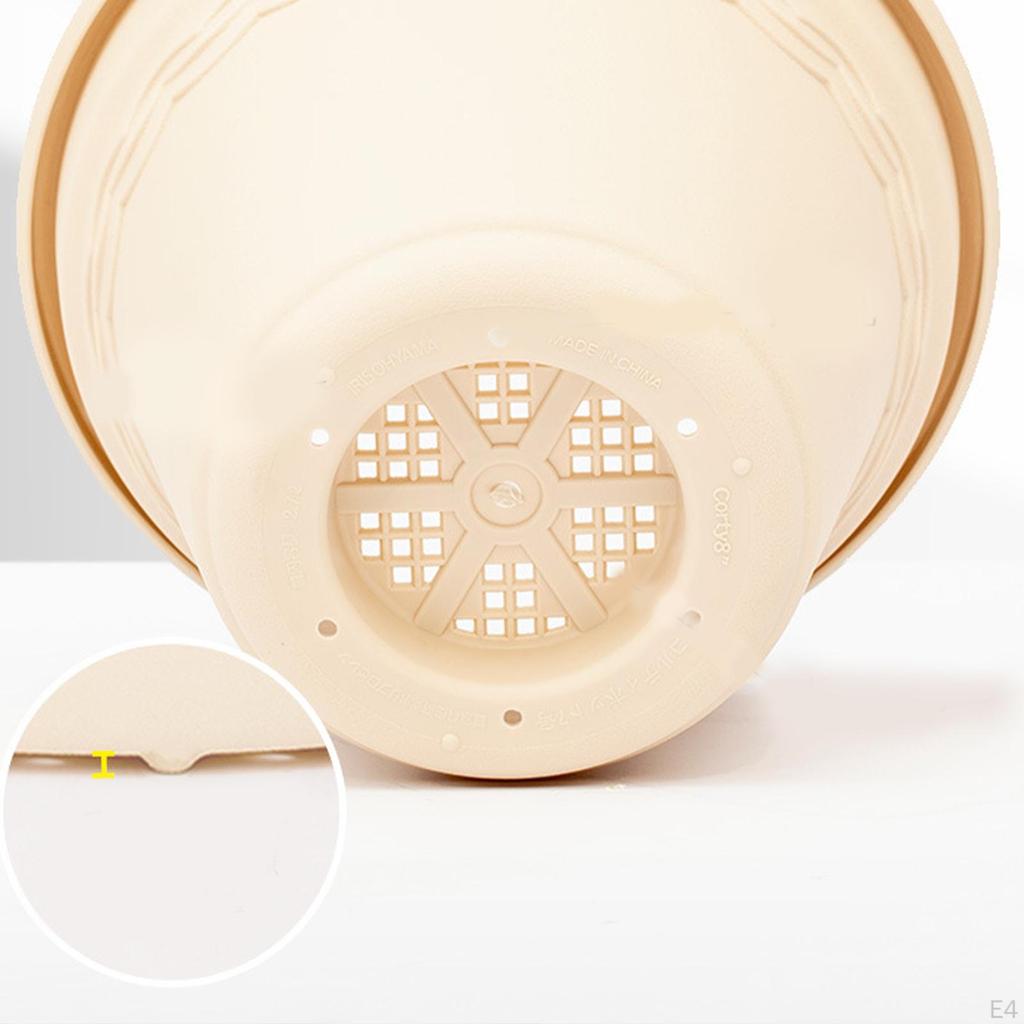 Цветочный горшок, садовые кашпо, утолщение смолы, декоративная ваза с дренажными отверстиями для дома