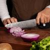 8.3 Inch Chef Knife 67-layers Damascus VG-10 Steel Blade Sharp Slicing Cleaver Japanese Kitchen Knives Hexagonal Rosewood Handle