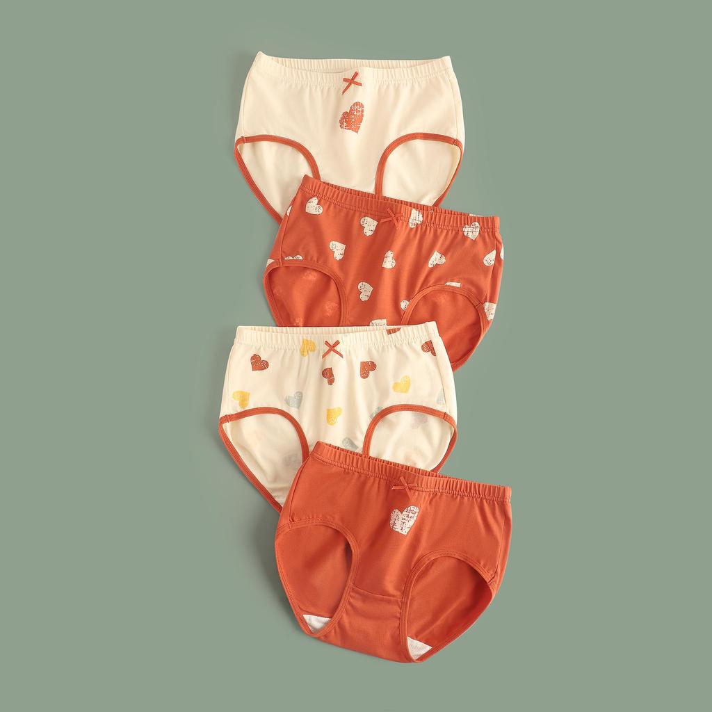 Детские антибактериальные шорты из хлопка с рисунком для девочек - Дизайн без ягодиц